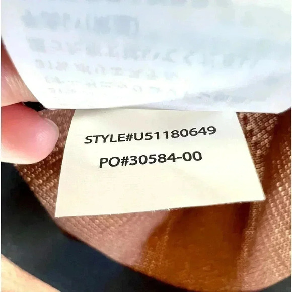 PrAna Cybil Knit Fedora Hemp and Organic Cotton Floppy‎ Brown Hat One Size - Picture 9 of 9